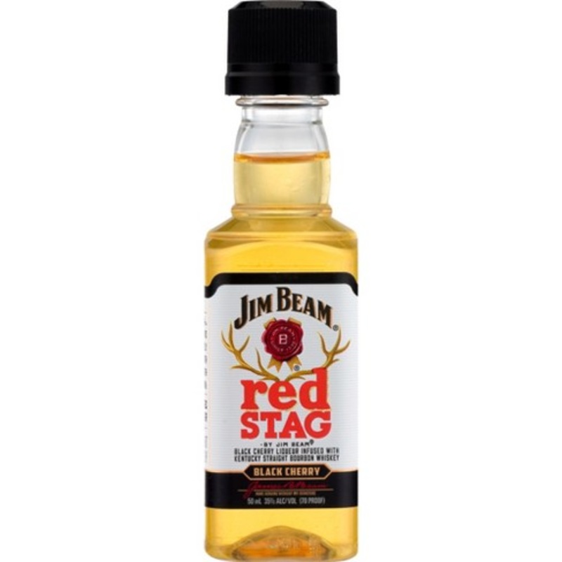 Jim Beam Red Stag Black Cherry Bourbon Whiskey 50mL