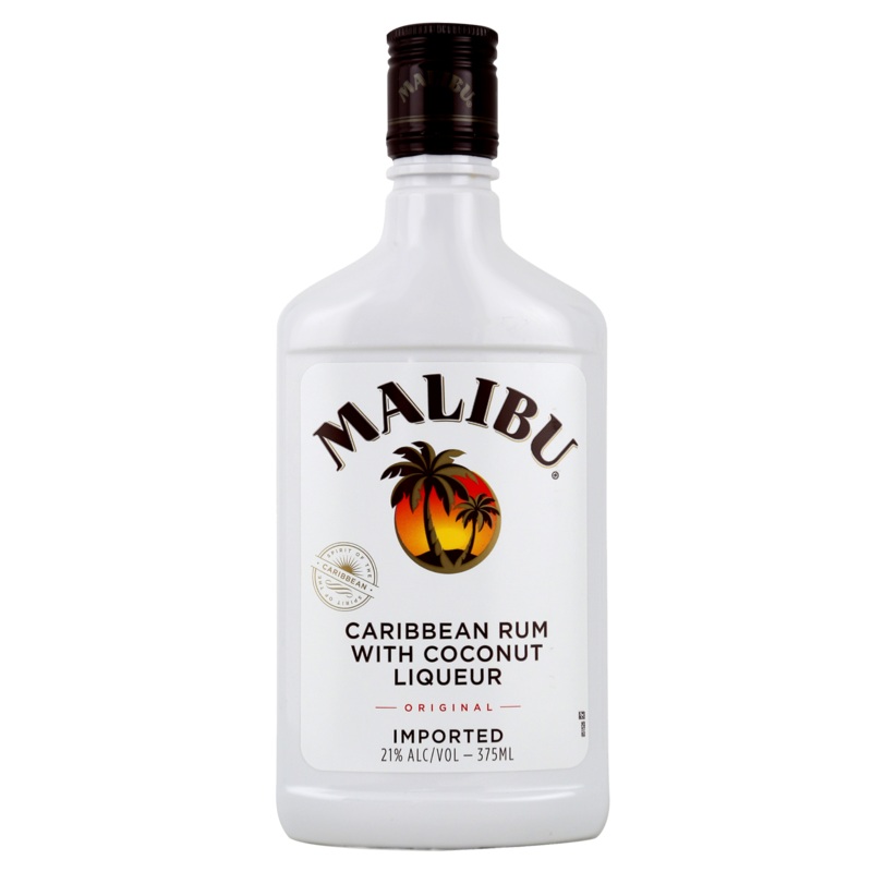 Malibu Coconut Caribbean Rum 375mL