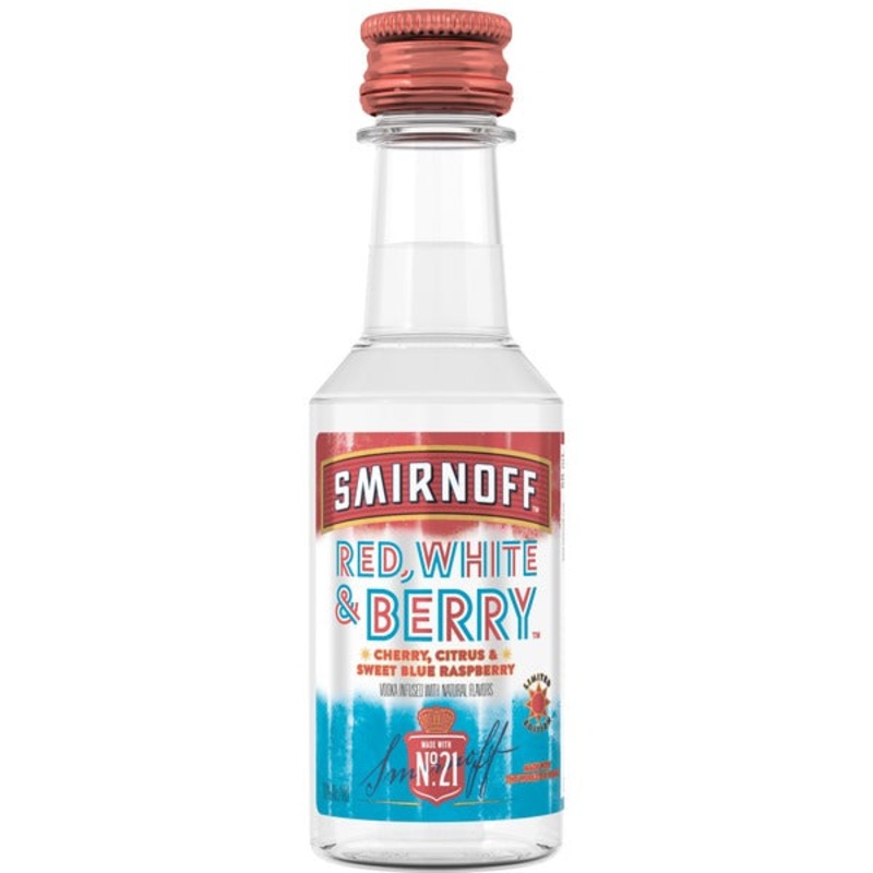 Smirnoff Red White and Berry Vodka 50mL