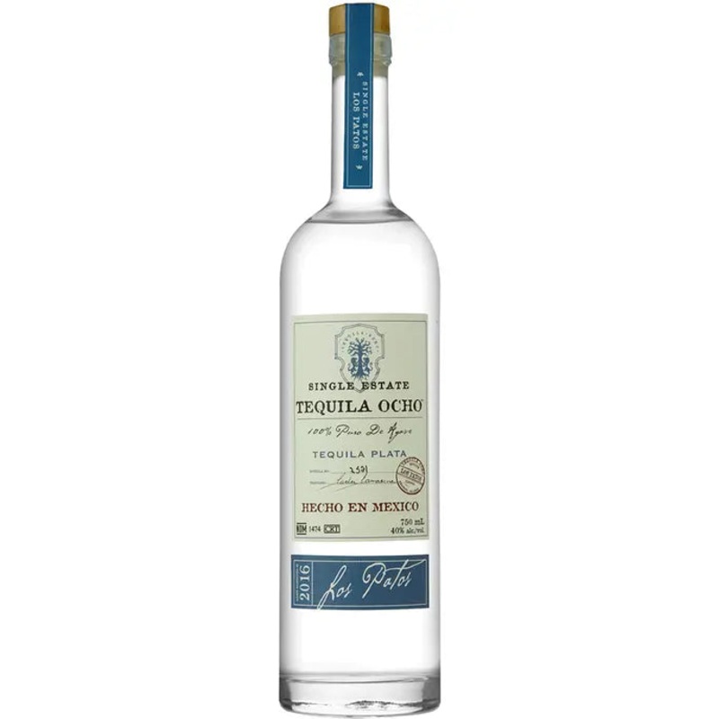 Tequila Ocho Plata 750mL