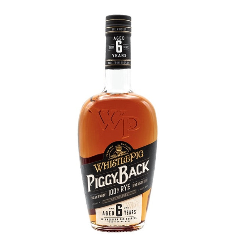 WhistlePig PiggyBack Rye 6 Year Old 750mL