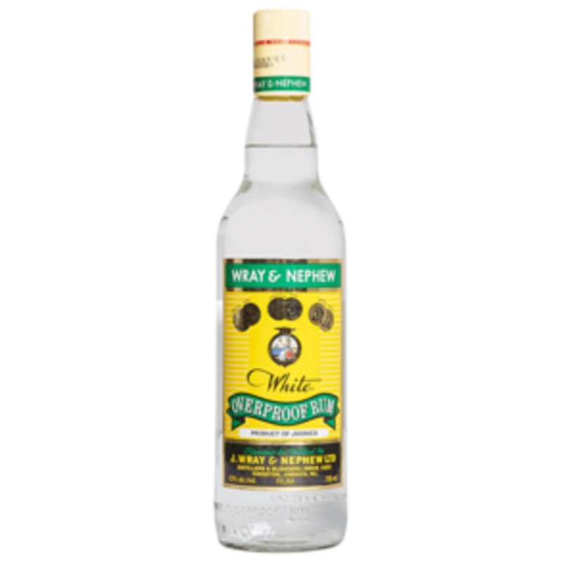 Wray & Nephew White Overproof Rum 750mL