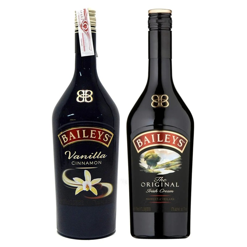 Baileys Vanilla Cinnamon & Irish Cream Liqueur Duo, 1 L