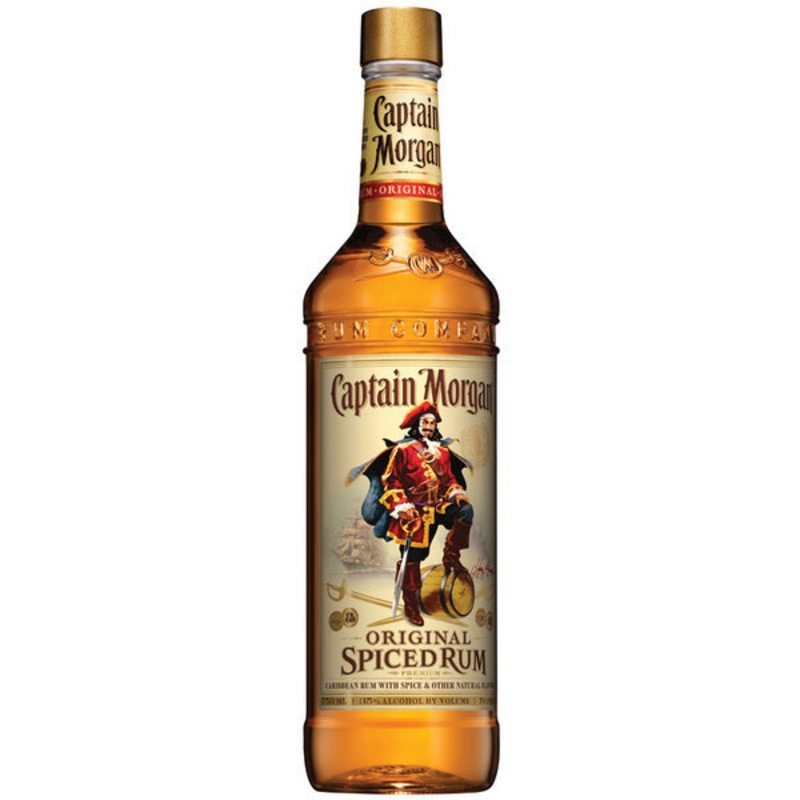 Captain Morgan Original Spiced Rum (70 proof) 750mL