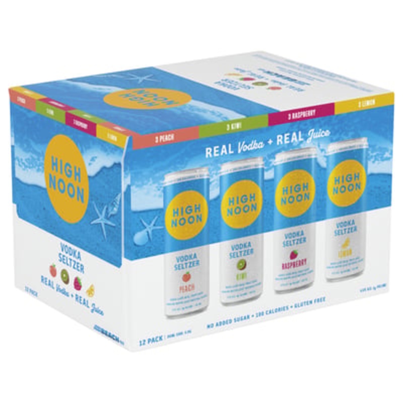 High Noon Beach Variety Pack 12pk cans