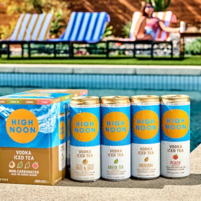 High Noon Vodka Iced Tea Lake Pack 8pk cans