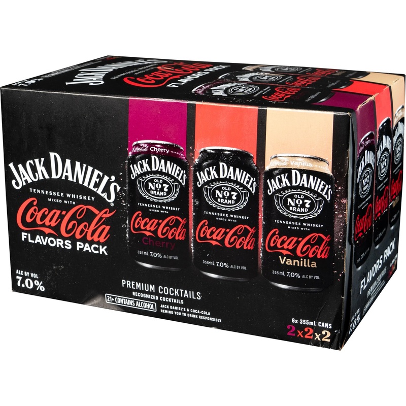 Jack & Coke Flavors 6Pack/355mL