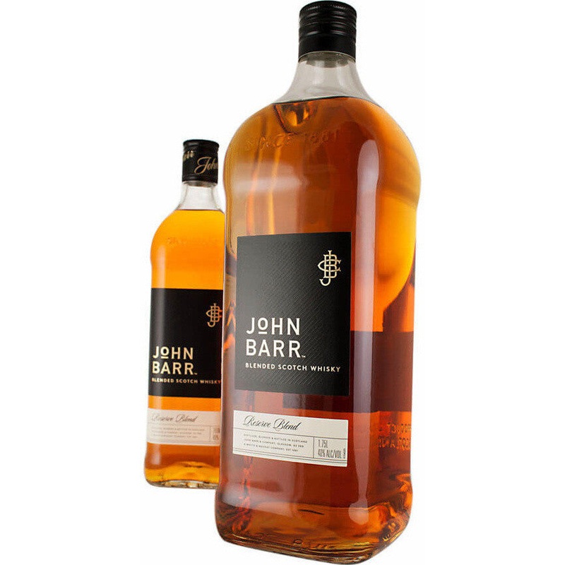 John Barr Black Label Reserve Blended Scotch Whisky 750mL