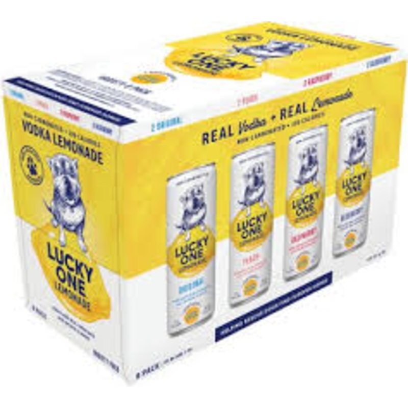 Lucky One Lemonade 8pk cans