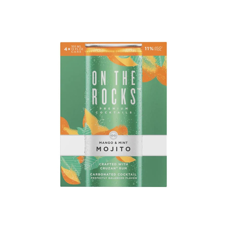 On The Rocks Mango Mojito 4pk 355mL