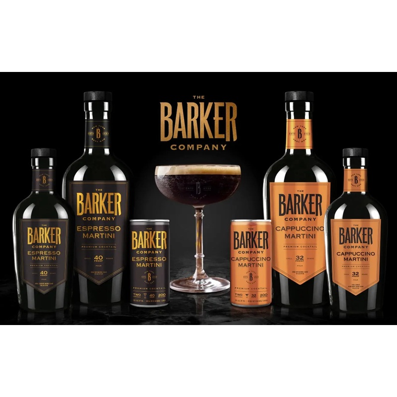 The Barker Company Cappuccino Martini 700mL