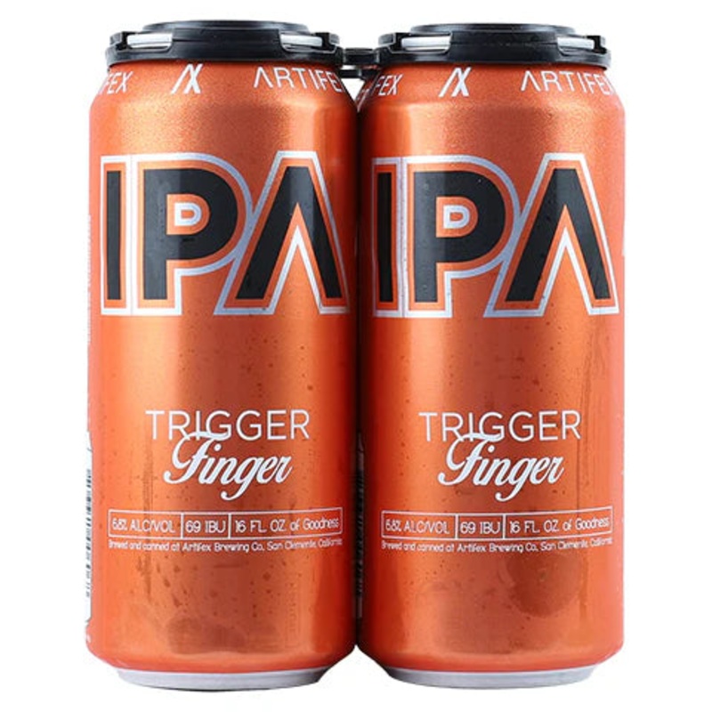 Artifex IPA Trigger Finger 16oz 4pk Cans