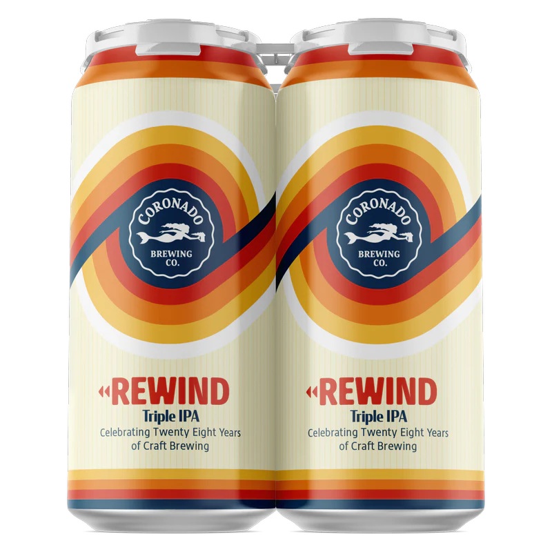 Coronado Rewind Triple IPA 16OZ 4pk Cans