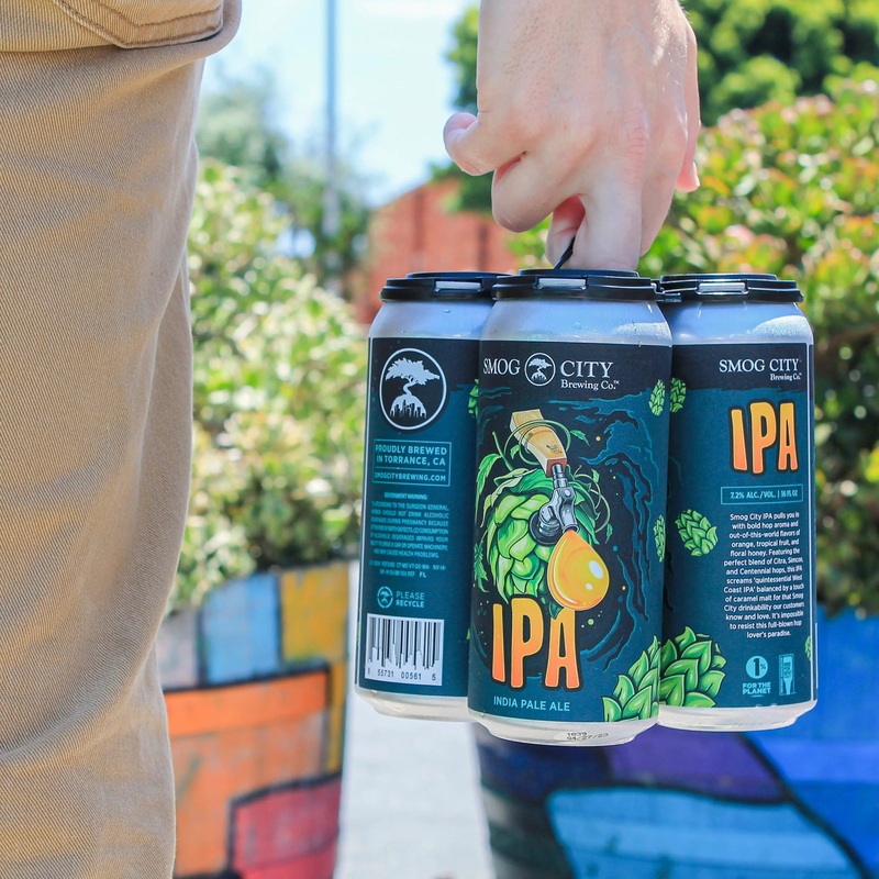 Smog City Optic  Haze Ipa 4pk Cans