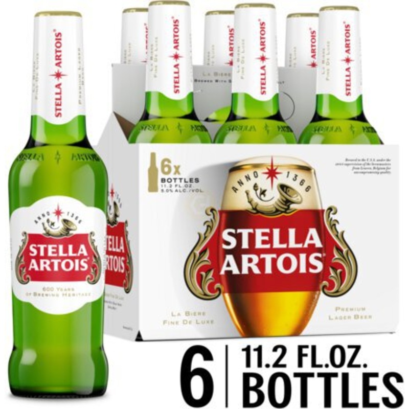 Stella Artois 6pk Btl 11.2oz
