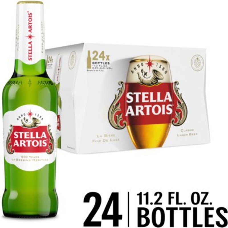 Stella Artois Loose Btl 24pk 12oz