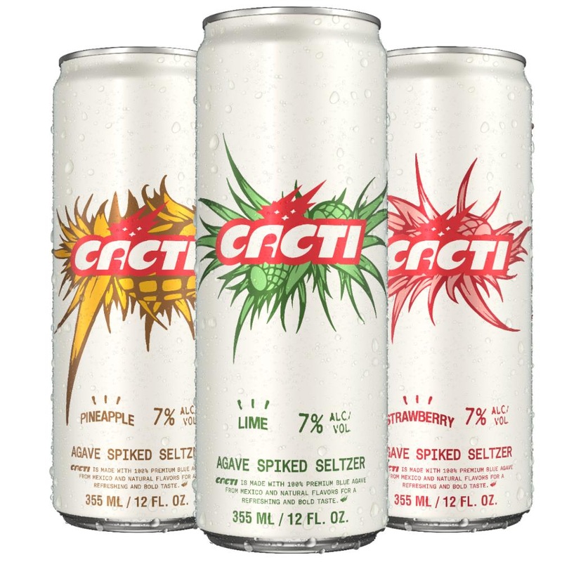Cacti Lime Seltzer 12pk By Travis Scott