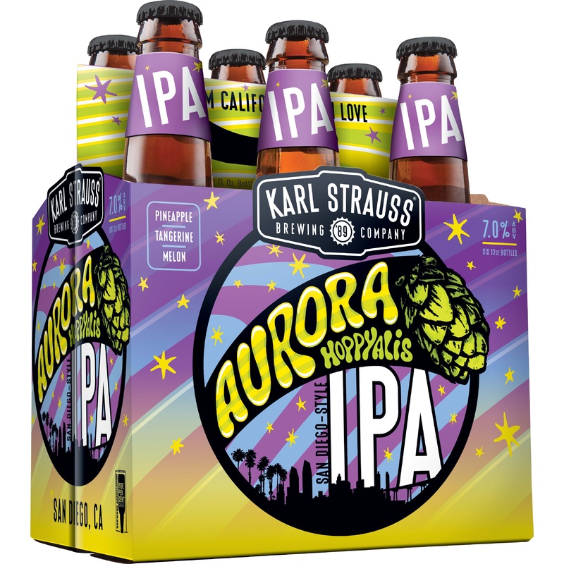 Karl Strauss Aurora Hoppyalis 4x 6 Pack (12 oz Bottles)