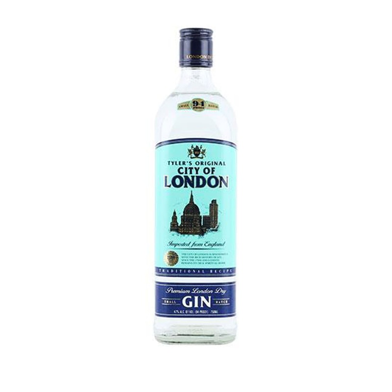 Tyler's Original City of London Premium London Dry Gin 750ml
