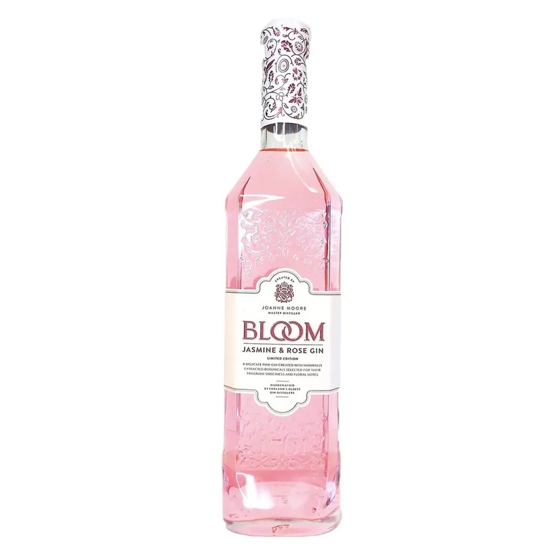 Bloom Jasmine & Rose Pink Gin, 70 cl