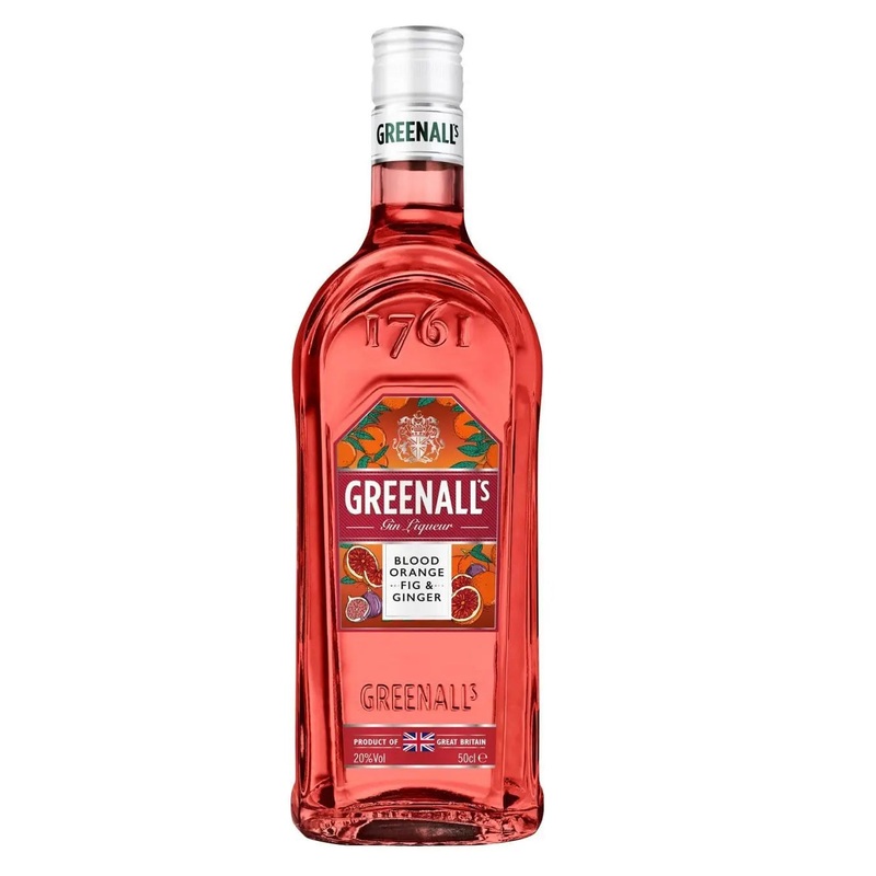 Greenall's Blood Orange Fig & Ginger Gin Liqueur, 50 cl
