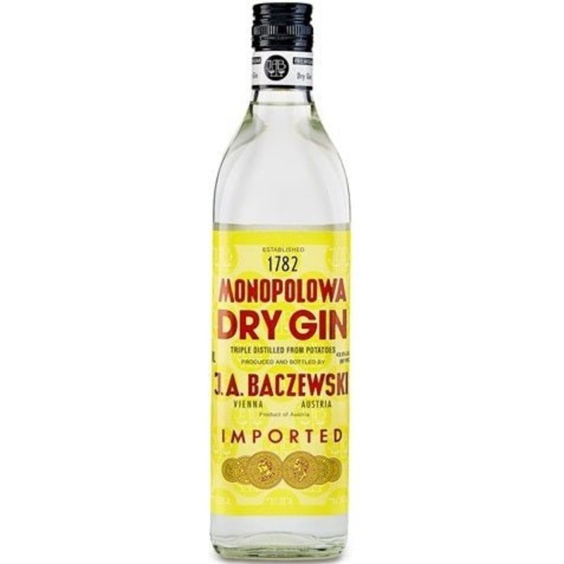 Monopolowa Dry Gin 750ml