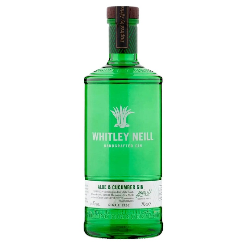 Whitley Neill Aloe & Cucumber Gin, 70 cl