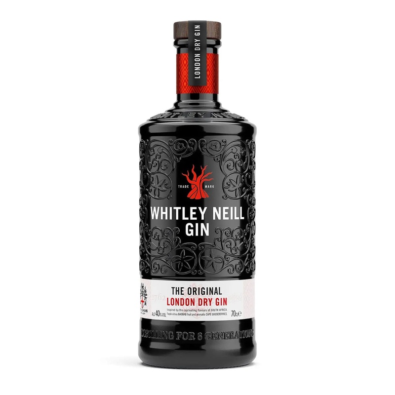 Whitley Neill Handcrafted Dry Gin, 70 cl