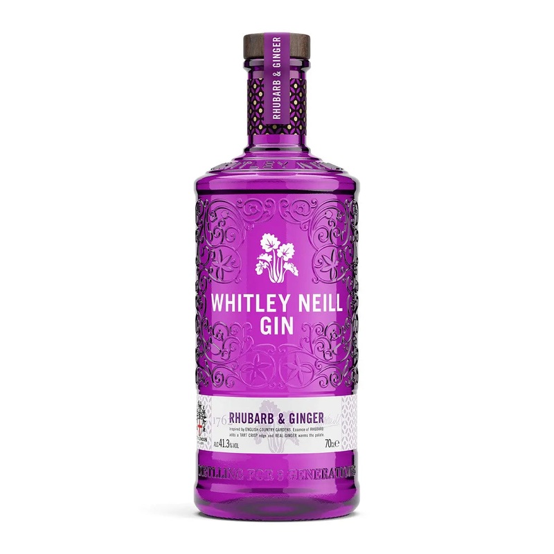 Whitley Neill Rhubarb & Ginger Gin, 70 cl