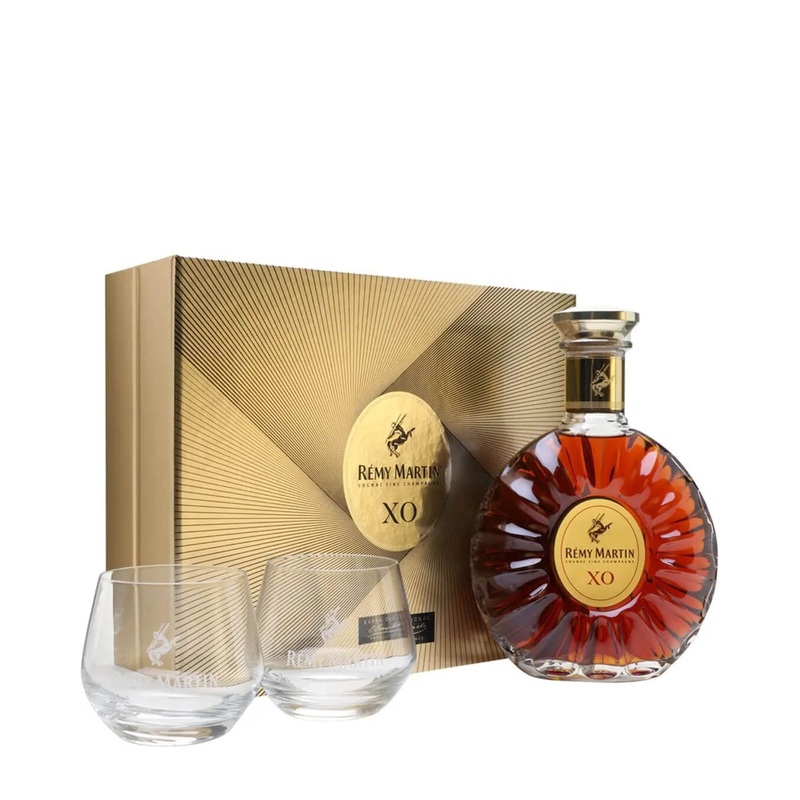 Remy Martin XO Cognac Glass Gift Set, 70 cl