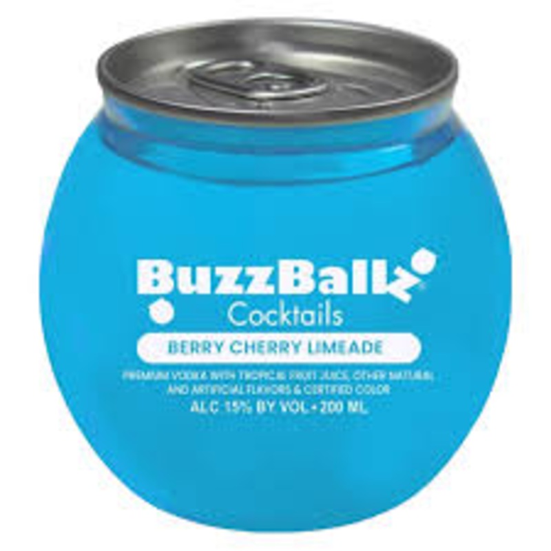 BuzzBallz Cocktails Berry Cherry Limeade 200ml 15% ABV