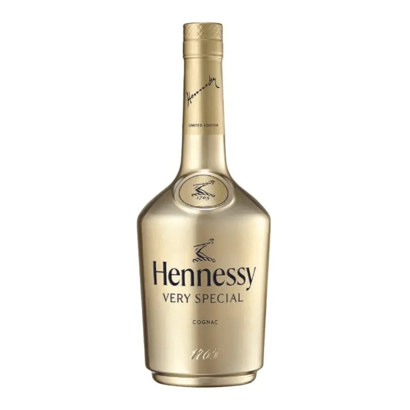 Hennessy V.S Limited Edition Gold Bottle Cognac 750mL