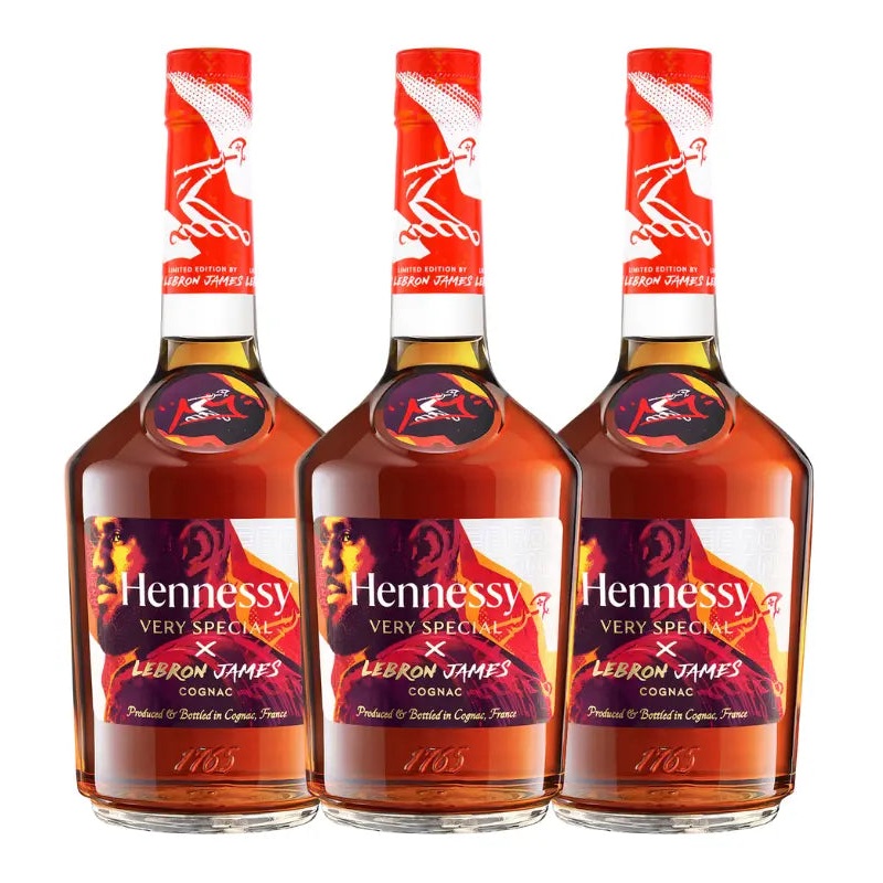 Hennessy V.S. X LeBron James 3-Pack Bundle