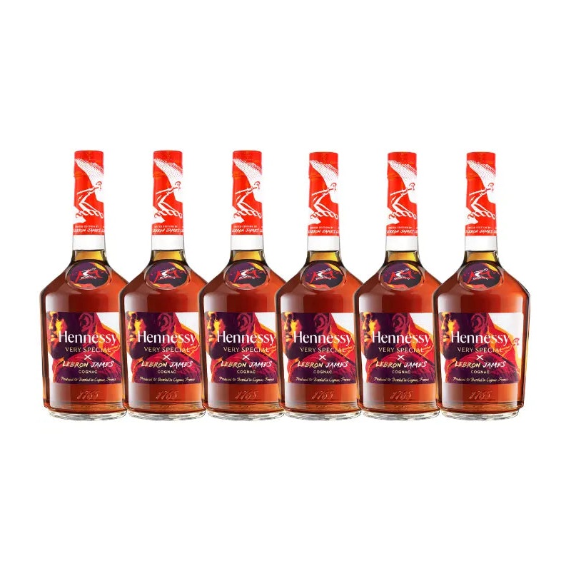 Hennessy V.S. X LeBron James 6-Pack Bundle