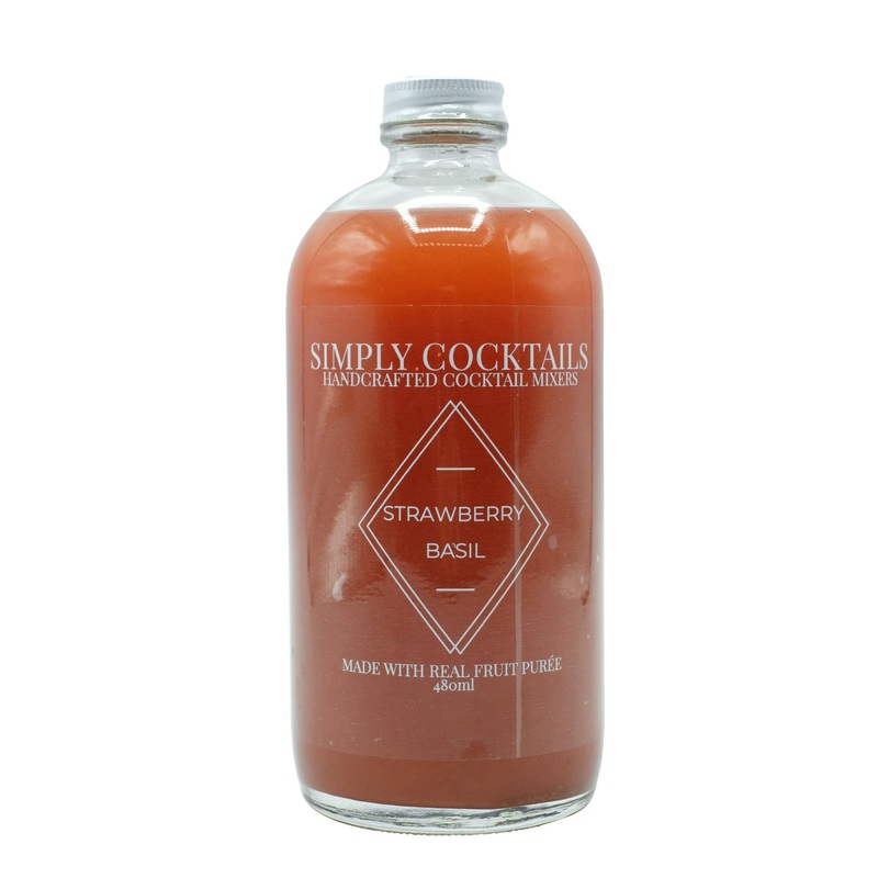Simply Cocktails Strawberry Basil
