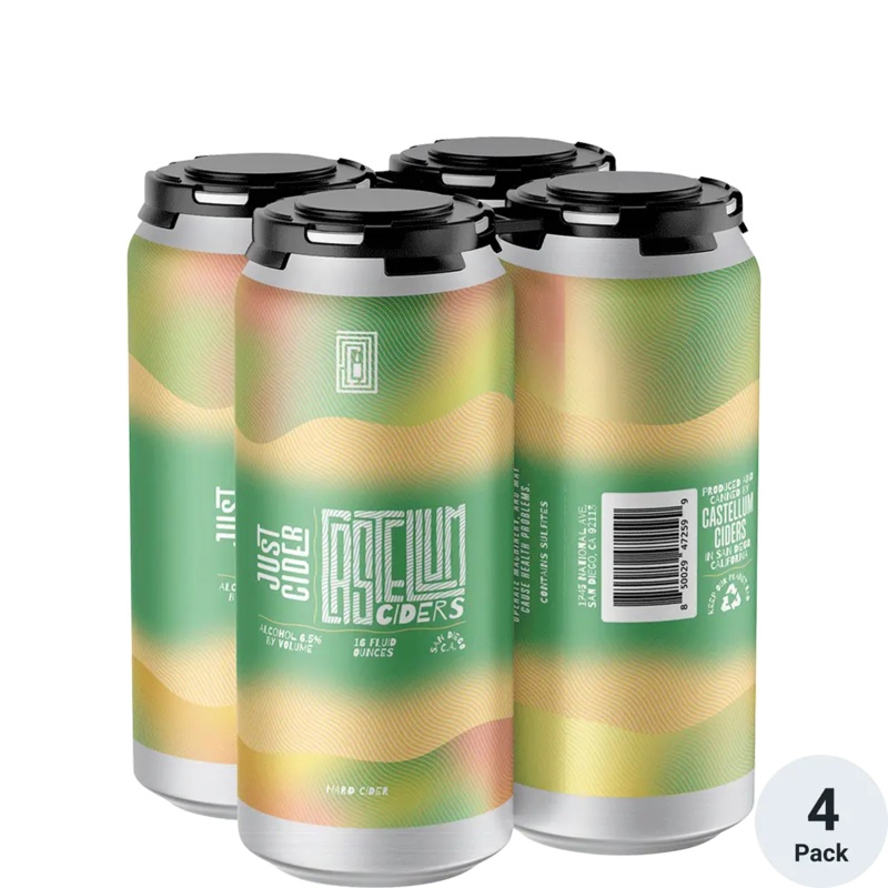 Castellum Cider Just Cider 16oz 4pack Cans