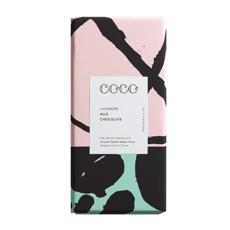COCO Lavendar Chocolate Bar, 80 g
