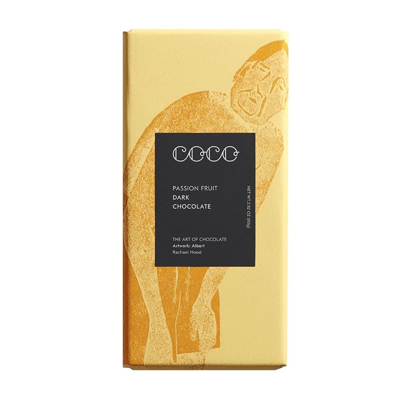 COCO Passion Fruit Chocolate Bar, 80 g