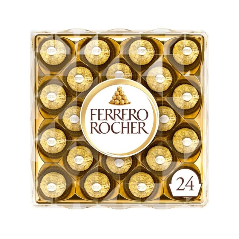 Ferrero Rocher 24 Pieces Chocolate Gift Box, 300 g