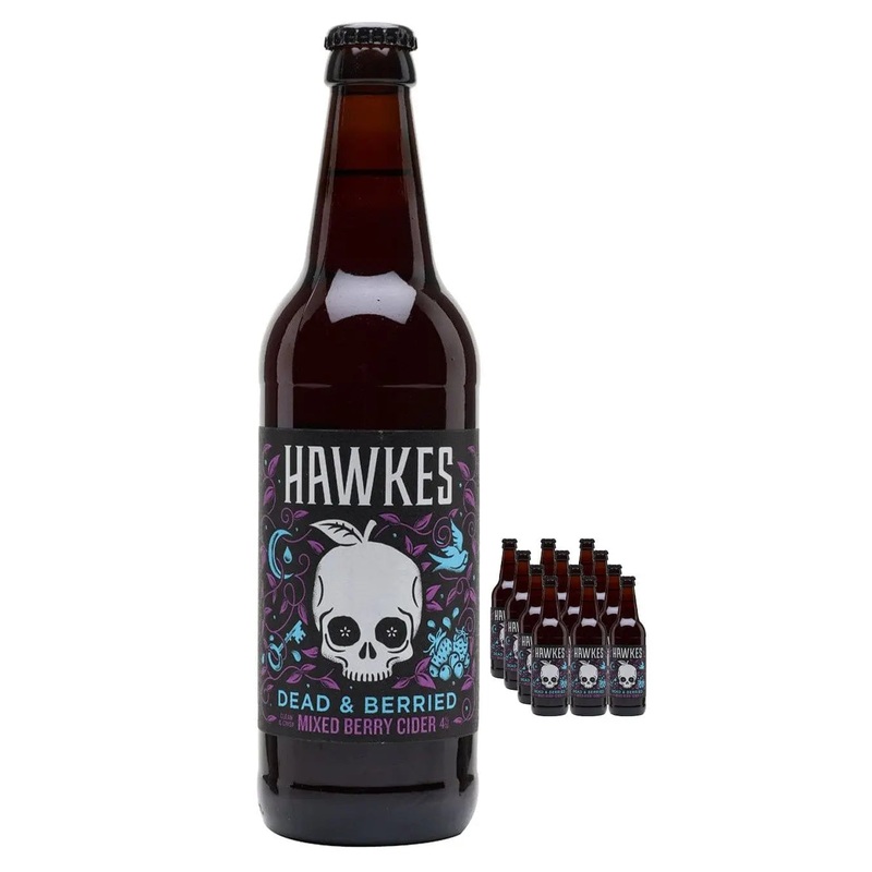 Hawkes Dead & Berried Cider Multipack, 12 x 500 ml