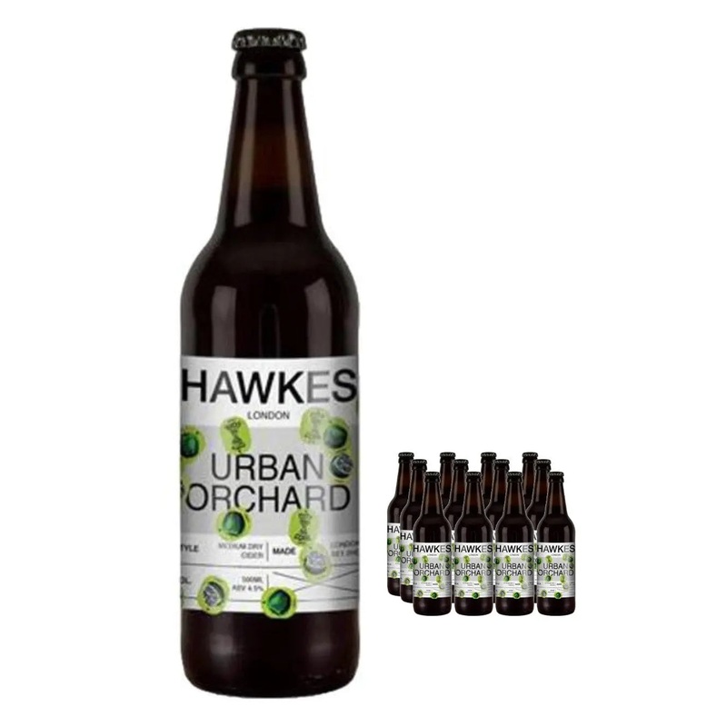 Hawkes Urban Orchard Cider Multipack, 12 x 500 ml