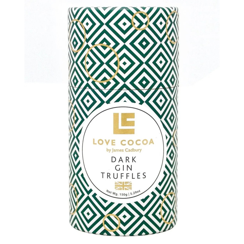 Love Cocoa Dark Gin Boozy Chocolate Truffles, 150 g