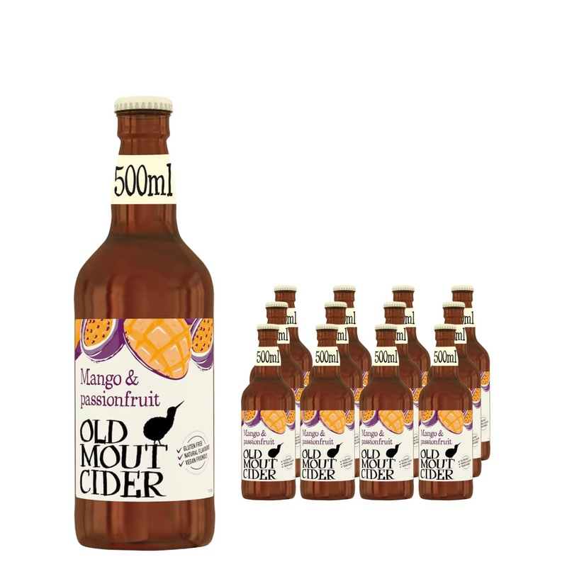Old Mout Mango & Passionfruit Cider Multipack, 12 x 500 ml