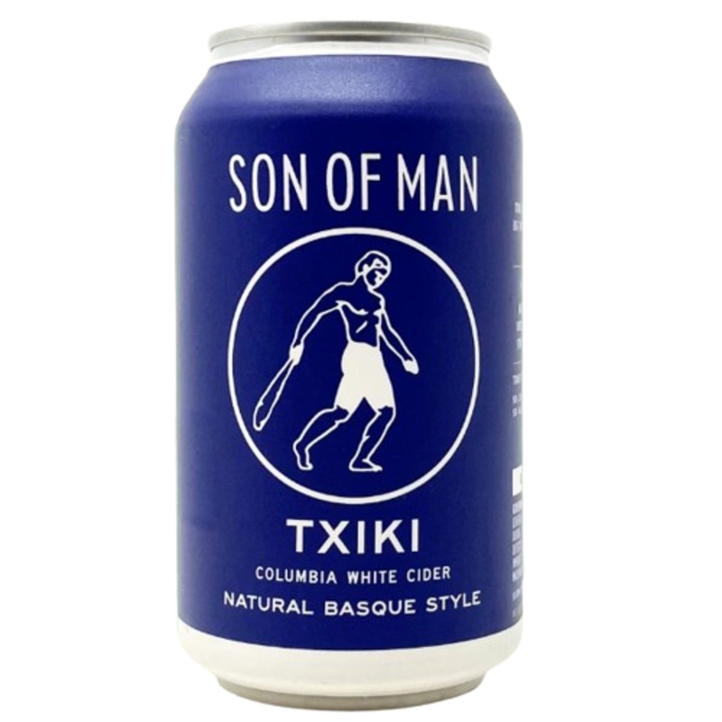 Son of Man Txiki Basque Style Cider 12 oz can