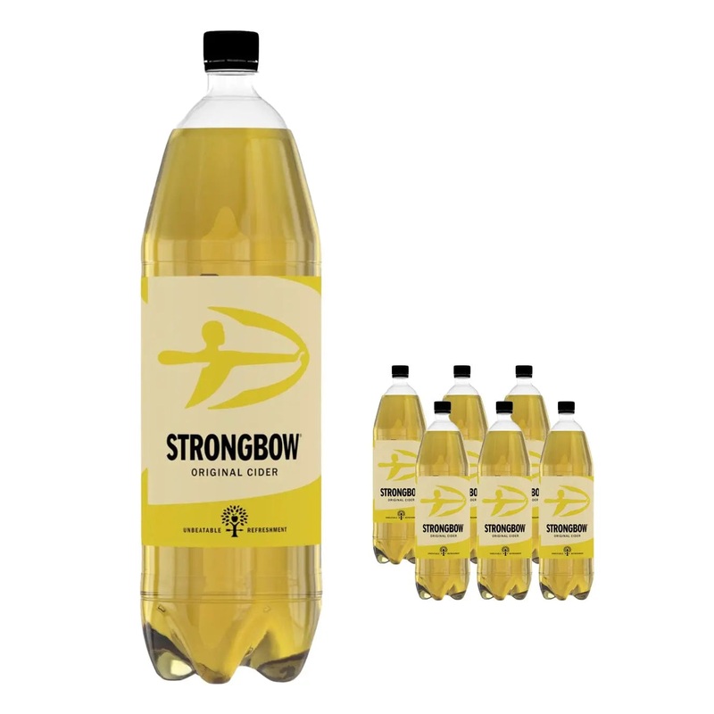 Strongbow Original Cider Multipack, 6 x 2 L
