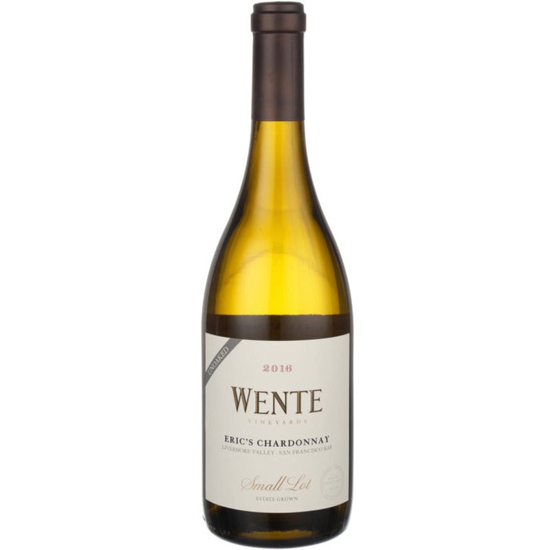 Wente Vineyards Chardonnay Eric'S Small Lot Unoaked Livermore Valley