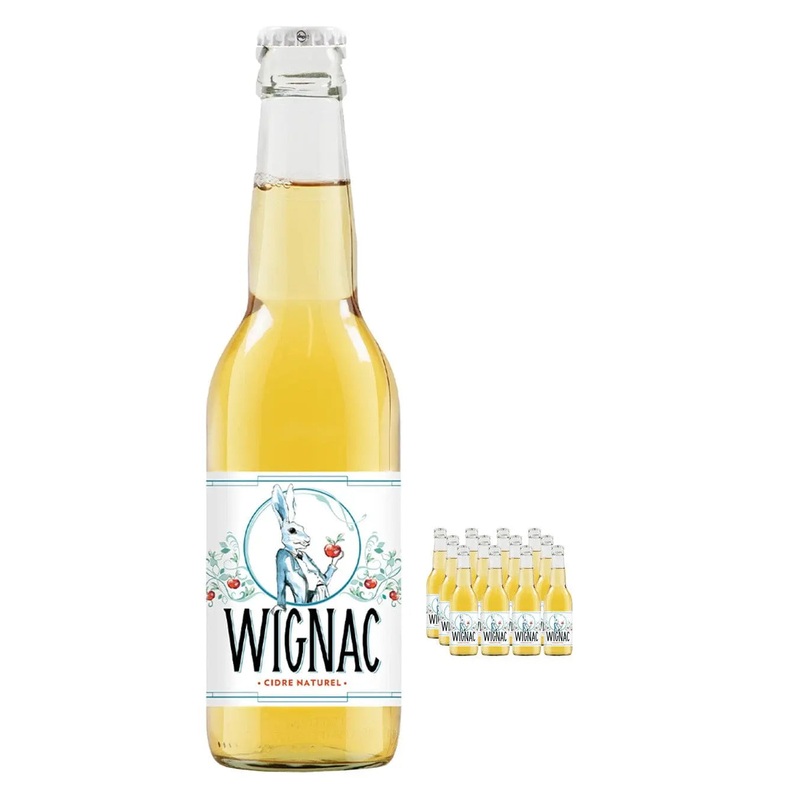 Wignac Cidre Blanc, Le Lievre Multipack, 12 x 330 ml