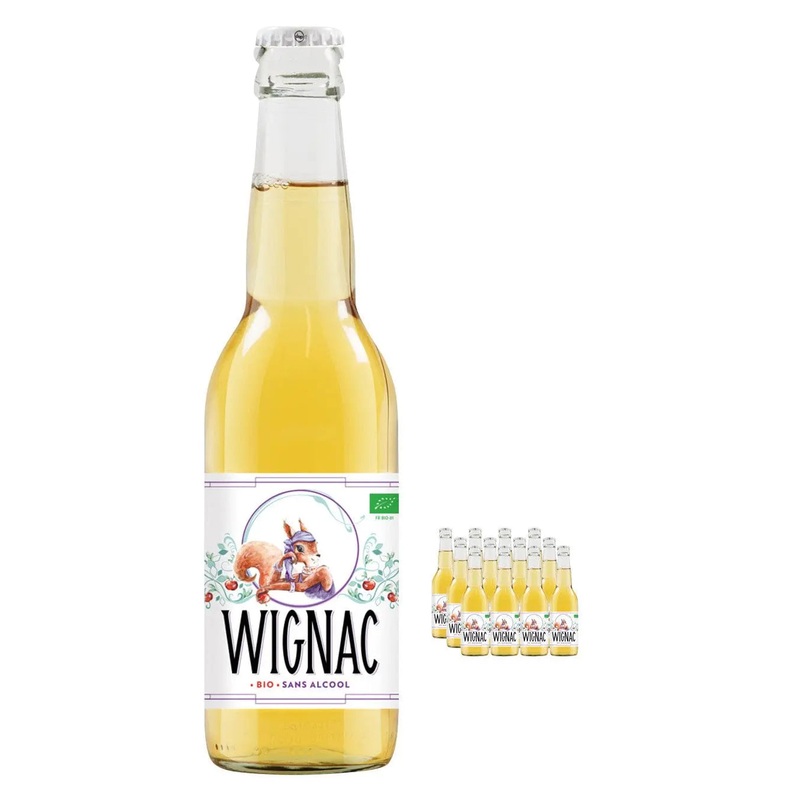 Wignac La Lady Non Alcoholic Cider Multipack, 12 x 330 ml