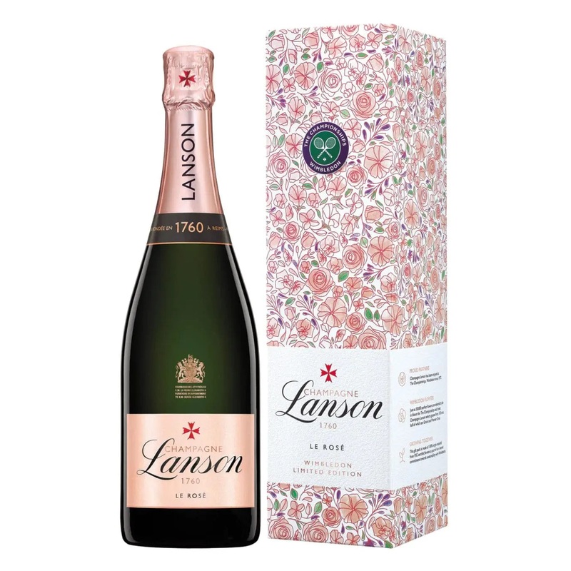 Lanson Le Ros Wimbledon Champagne Gift Box, 75 cl