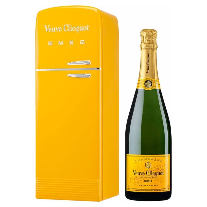 Veuve Clicquot Brut With SMEG Fridge Gift Box